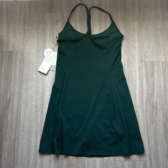 Vuori Women's Dress in Dark Green - Picture 5 of 7
